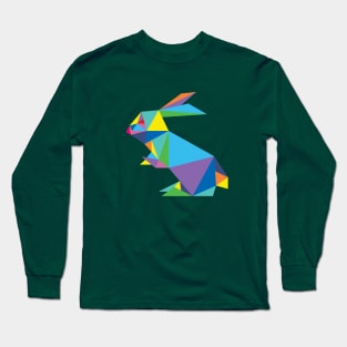 Geometric Rabbit Long Sleeve T-Shirt